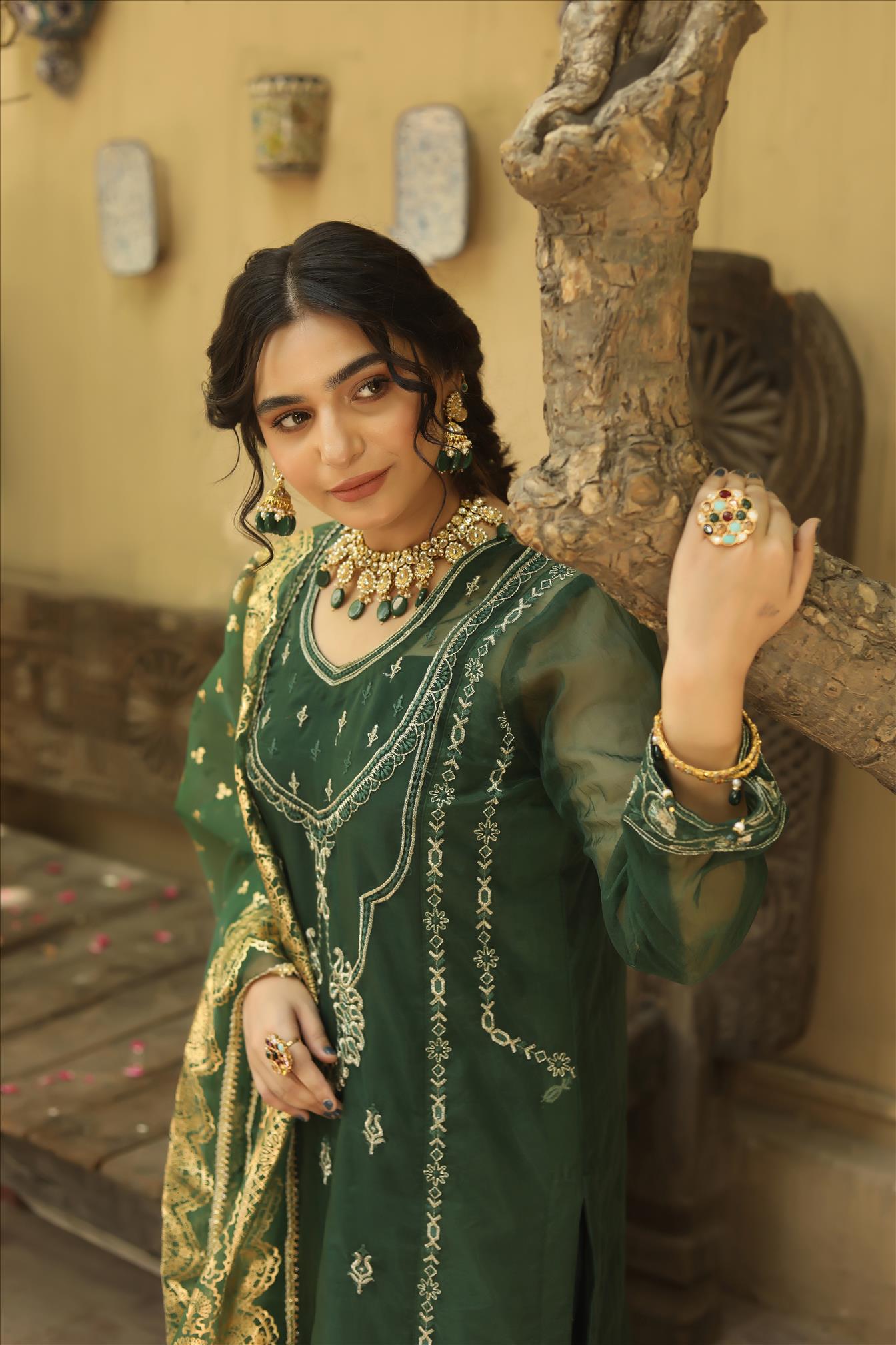 Radha - Amour Luxury Pret Collection By Noorangi Secondary image
